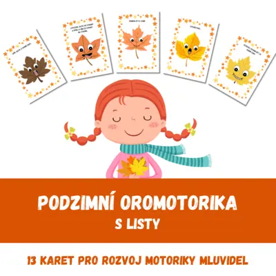 Podzimní oromotorika s listy