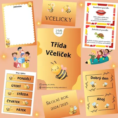 Výzdoba třídy Včeliček