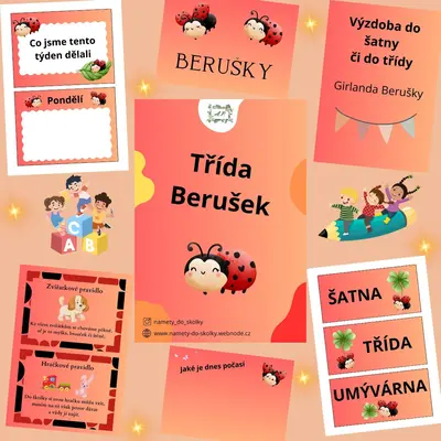 Výzdoba třídy Berušek
