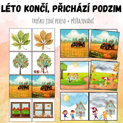 LÉTO KONČÍ, PŘICHÁZÍ PODZIM