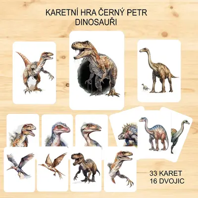 Černý Petr - DINOSAUŘI
