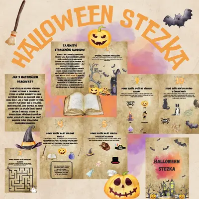 Halloween stezka