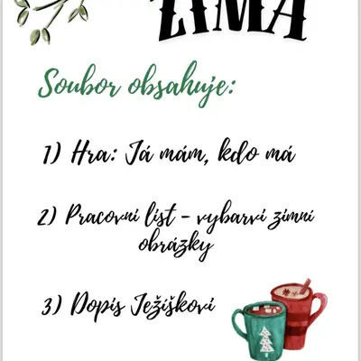 Zima - Já mám, kdo má 