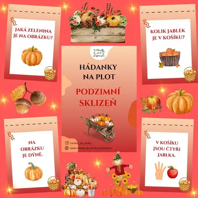 Hádanky na plot - Podzimní sklizeň 