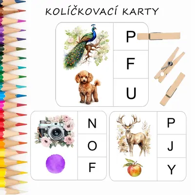 KOLÍČKOVÁNÍ ABECEDA