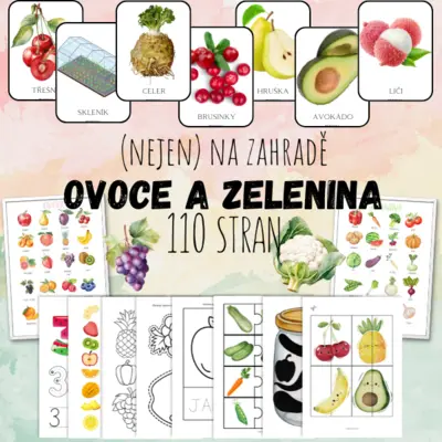 OVOCE A ZELENINA - (Nejen) na zahradě - MEGASOUBOR AKTIVIT