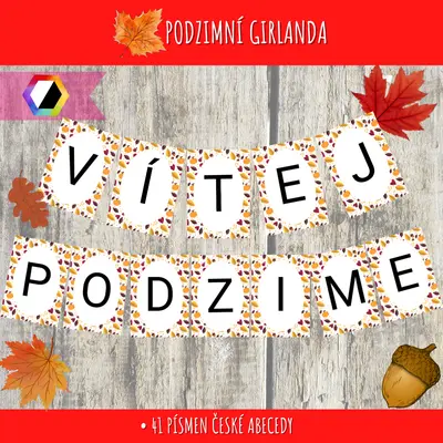 Podzimní girlanda
