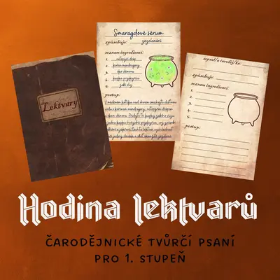 HODINA LEKTVARŮ - tvůrčí psaní v halloweenském duchu