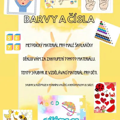 Barvy, čísla