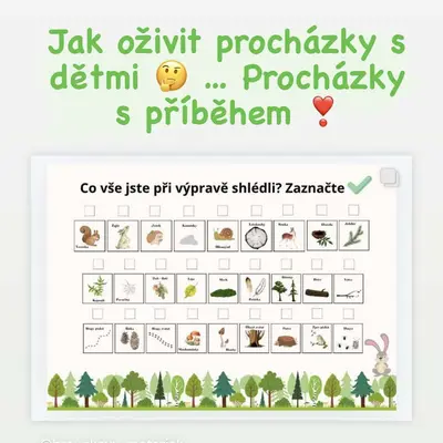 Příběhové náměty na procházky