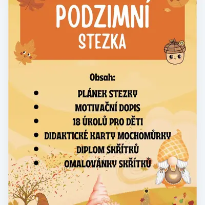 Podzimní stezka se skřítky