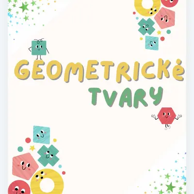 Geometrické tvary, barvy