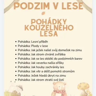 Podzimní pohádky