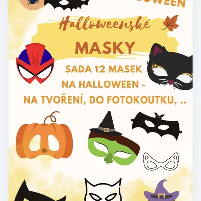 Halloween - masky/škrabošky