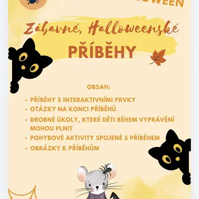 Halloweenské interaktivní pohádky