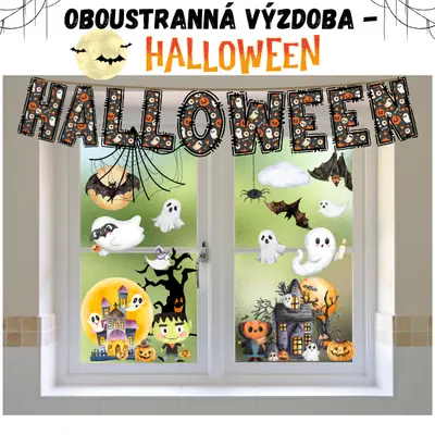 HALLOWEEN - Oboustranná výzdoba