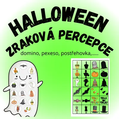Halloween - zraková percepce