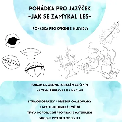 Pohádka pro jazýček - Jak se zamykal les