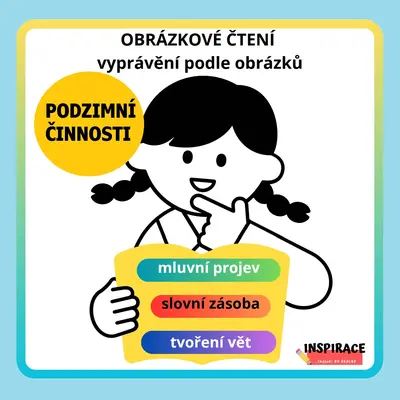Obrázkové čtení - vyprávění podle obrázků