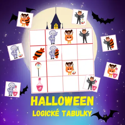 HALLOWEEN - logické tabulky