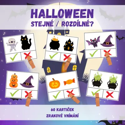 HALLOWEEN - stejné / rozdílné?