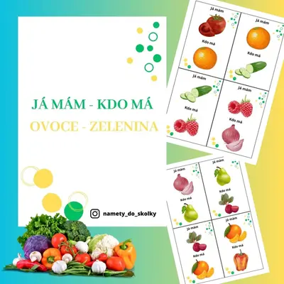 Já mám - kdo má - Ovoce a zelenina 