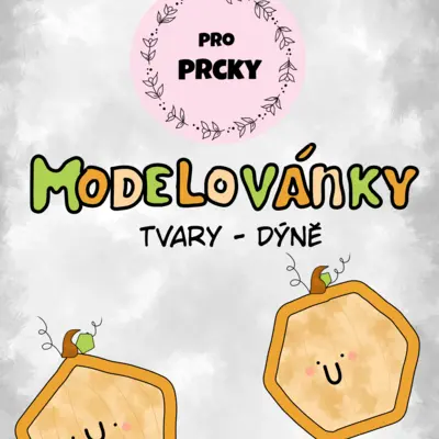 Modelovánky - Tvary dýně (modelovací podložky)