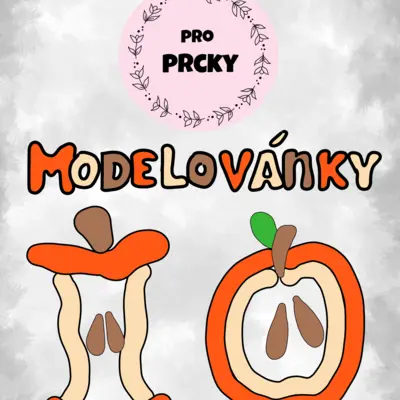 Modelovánky - Jablka ( modelovací podložky)