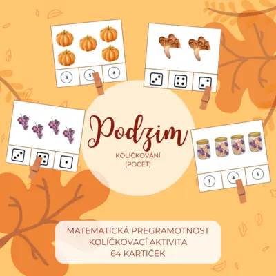 PODZIM - kolíčkování (počet)