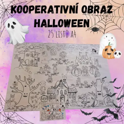 Kooperativní obraz - Halloween