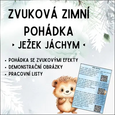 ZVUKOVÁ zimní pohádka: Ježek Jáchym