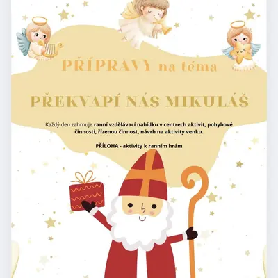 Přípravy - Mikuláš