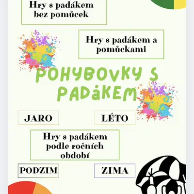 POHYBOVKY S PADÁKEM 