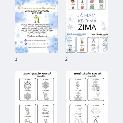 Já mám kdo má - ZIMA