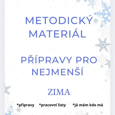 Přípravy pro nejmenší: ZIMA
