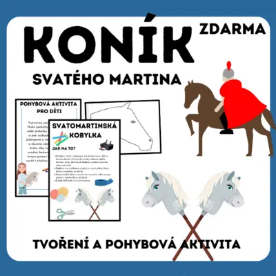 Kůň Svatého Martina - pohybová aktivita ZDARMA