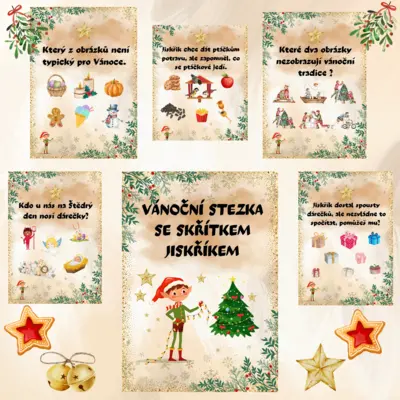 VÁNOČNÍ STEZKA SE SKŘÍTKEM JISKŘÍKEM 🎄🌟🧚🏻‍♀️