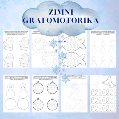 ZIMNÍ GRAFOMOTORIKA