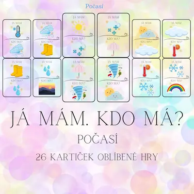 Já mám. Kdo má? Počasí