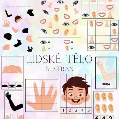 Lidské tělo - 51 stran