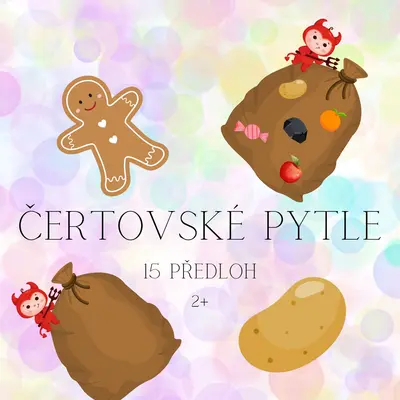 Čertovské pytle - 15 obrázků, co nosí čerti v pytli