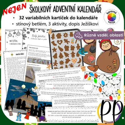 Nejen školkový adventní kalendář