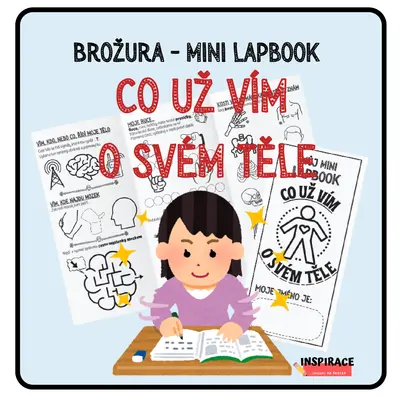 MINI lapbook - Co vím o svém těle
