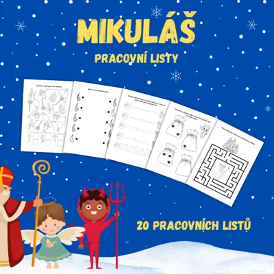 MIKULÁŠ - pracovní listy