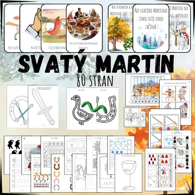 Svatý Martin - Soubor aktivit - 80 stran