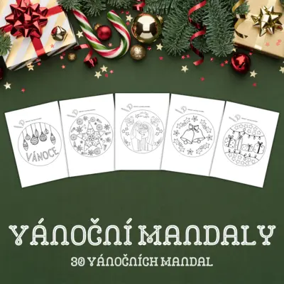 Vánoční mandaly