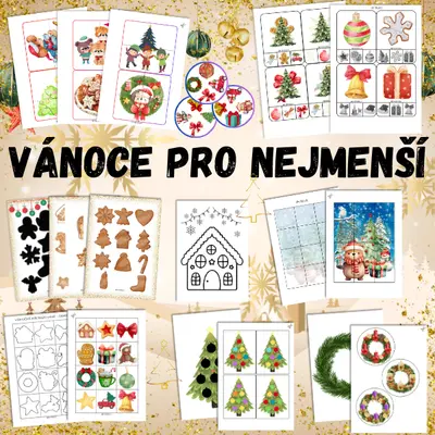 Vánoce pro nejmenší děti od 2 let - 80 stran