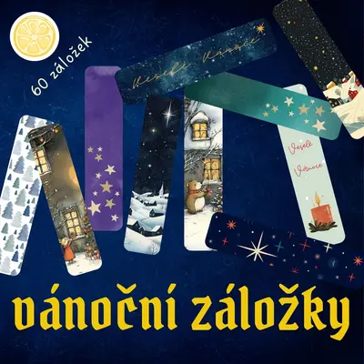Vánoční záložky do knihy