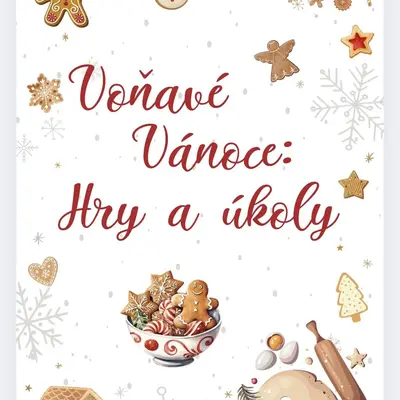 Vánoční pečení - hry a úkoly
