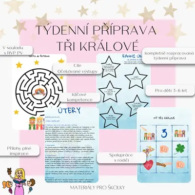 Týdenní příprava - Tři králové